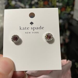 NEW Kate Spade Pink You’re A Gem Stud Earrings